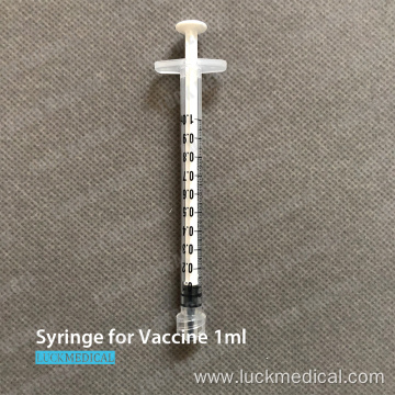 Vaccine Syringe Empty for COVID